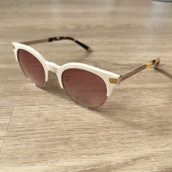 Bally cream and rose pink sunglasses - Picture 3 of 8